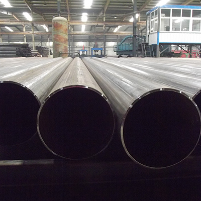 355.6mm OD ASTM A53 Grade B ERW Welded Steel Pipe Wall Thickness 9.53mm Length 11800mm