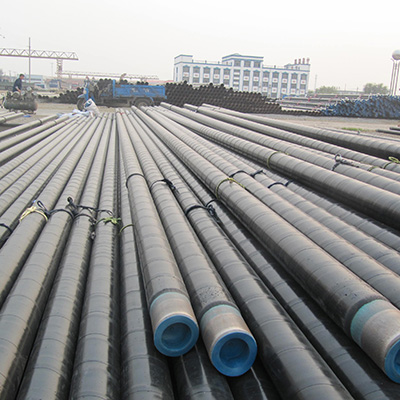 3LPE Coated Pipe 6 Inch SCH80 Seamless Carbon Steel API 5L GR B Beveled End 3 Layers Polyethylene Wrapped