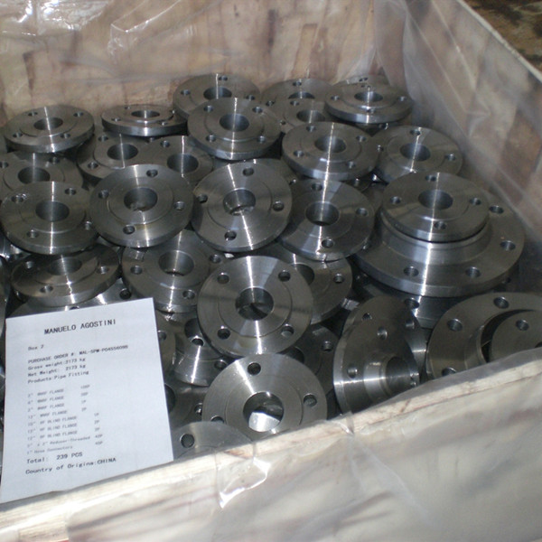 4 Inch Class 150 ASTM A105 SO Flanges RF ASME B 16.5