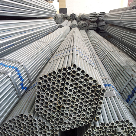 DN40 STD ASTM A106 Gr.B SMLS Galvanized Steel Pipe Plain Ends For Greenhouse Frame