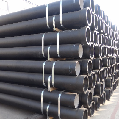 150mm Dia. Ductile Iron Pipe K9 Socket Spigot Type Cement Mortar Lining Inside and Epoxy Coating on the Outer of the Pipe ISO 2531