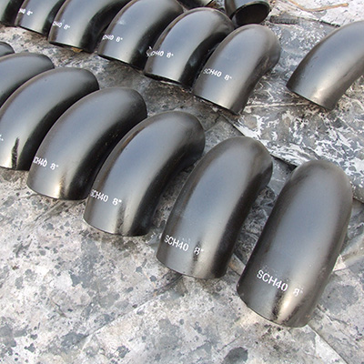 8 Inch Elbow 90 Deg Short Radius Sch40 CS A234 WPB