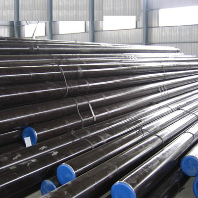 ASTM A333 Grade 6 Low Temperature Carbon Steel Seamless Pipe Black Painting Size 168.3mm x 18.26mm x 6800mm