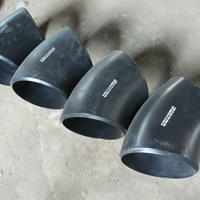 DN32 ELBOW LONG RADIUS 45 DEGREE COMPRESSION FITTING WALL THICKNESS SCH80 ASTM A234 WPB ASME B16.9