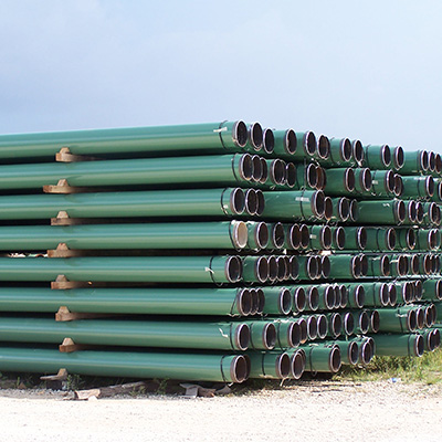 Fusion Bonded Epoxy Coating Seamless Steel Pipe DN100 SCH80/XS API 5L GR.B PSL 1