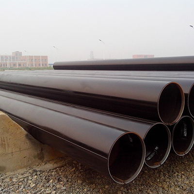 LSAW Pipe API 5L X52 PSL1 SIZE 26INCH x 12 Mtr Long Wall Thickness 9.53MM 3PP External Coating Acc. To DIN 30678 and 3PP Thickness is 3mm