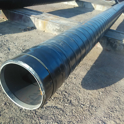 Pipe Polyethylene Outer Coating Diam 10Inch Sch20 ASME B36.10M BE ASTM A106 Gr. B