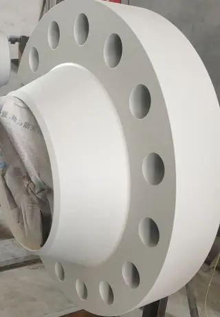 Carbon Steel 6Inch SCH160 CLASS 2500 Weld Neck RTJ Flange ASTM A694 GR. F60 Cladding with 3mm Nickel Alloy 625 ASME B16.5