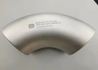 Elbow,NPS:10-Thk:6.35mm;A234 WPB 45 LONG RADIUS ELBOW