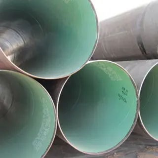 API 5L PSL2 GRADE X70 24 Inch x 12.7 mm Longitudinal Submerged Arc Welded Pipes with 3LPP Coating DIN 30678 Length 12M