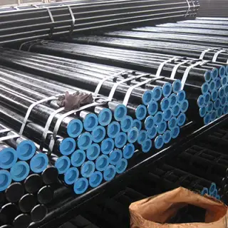 Steel pipe ASME B36.10 standard, DN 6 inch SCH 80 (XS-0.432inch) ASTM A106 Gr. B seamless, butt weld end