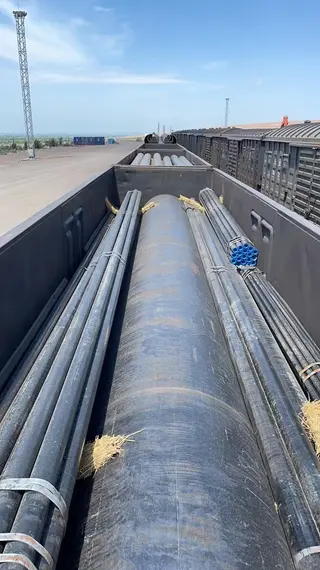 4 Inch SCH40 ERW API 5L Grade X42M PSL2, 3 Layer PE Coated Line Pipe