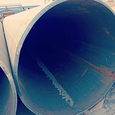 Seamless Carbon Steel Pipe EN10216-2 P265GH with certificate EN10204 Type 3.1 Outer Diameter 508mm Wall Thickness 12.7mm