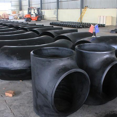 TEE PIPE 20Inch BEVELLED ENDS WELDED 100% X-RAY CARBON STEEL SCH 40 ASTM A234 GR WPB BW ASME B16.9