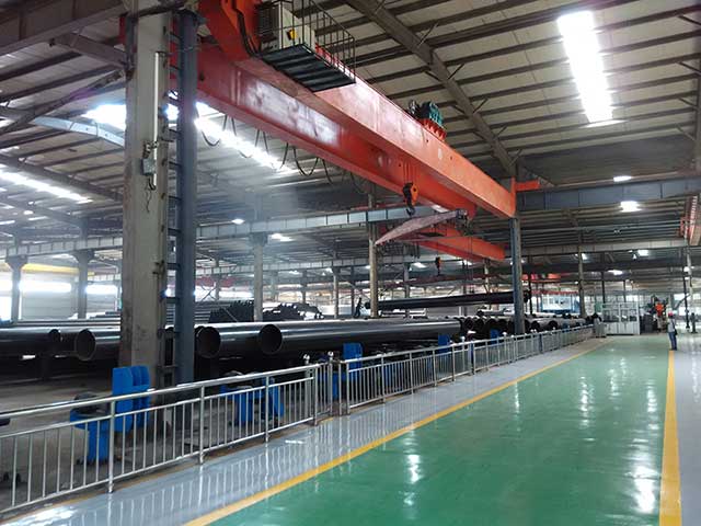 Electric Resistance Welding Steel Pipe Workshop