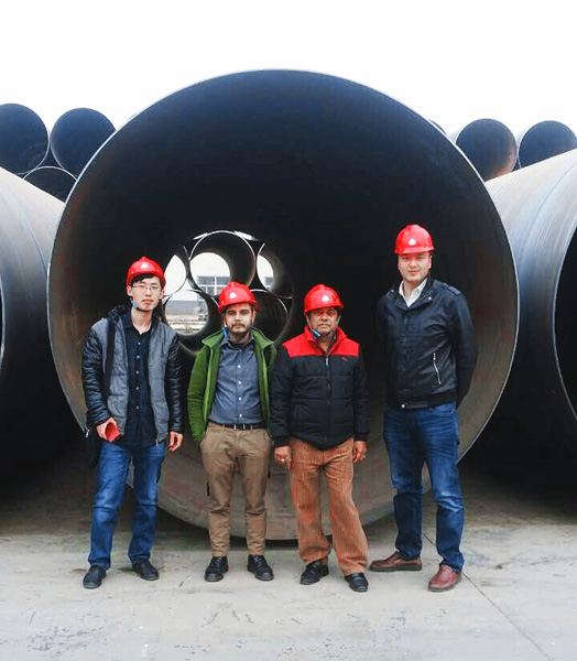 Clients from Mountain Hydro Nepal Visited Derbo Steel