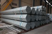 Derbo Steel delivered DN15-40 Galvanized Seamless Steel Pipes to India
