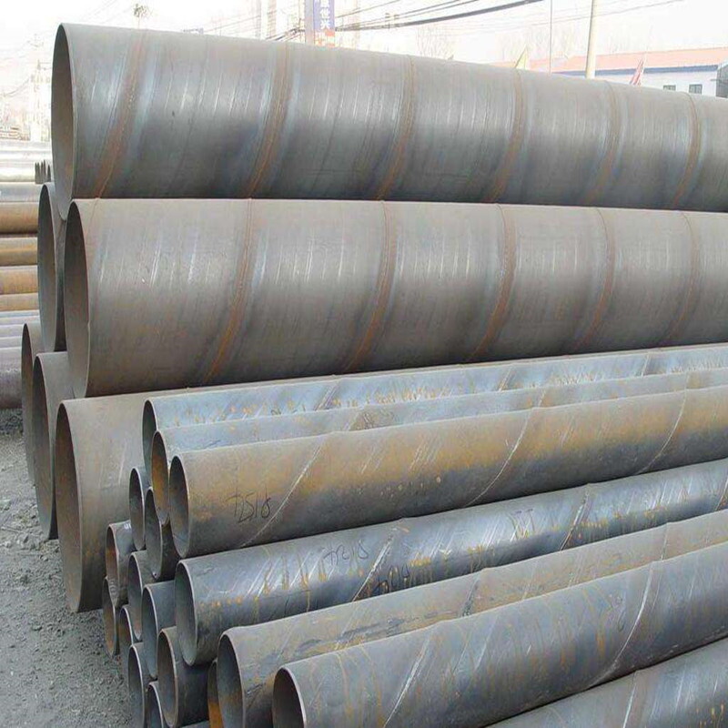 Installation and use of spiral steel pipe