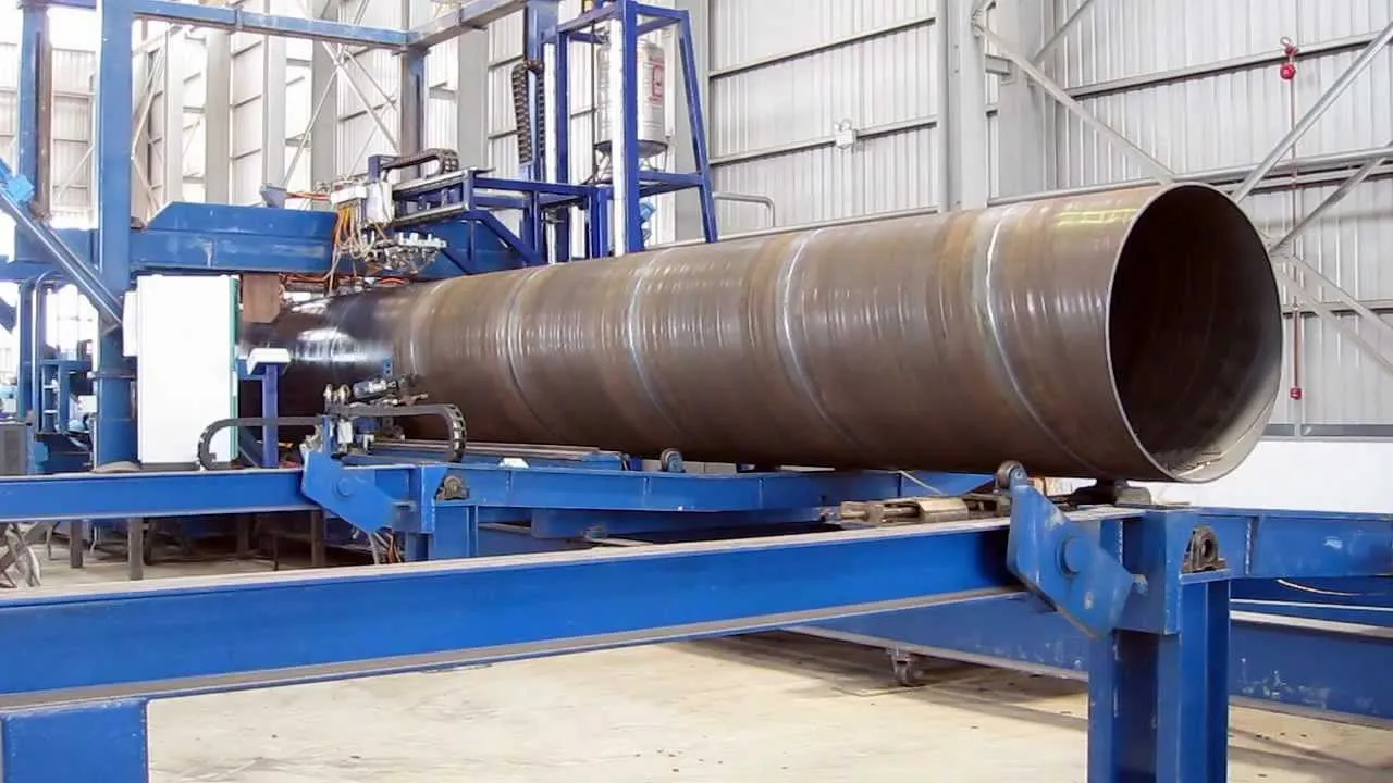 What precautions should be taken during the processing of steel pipes