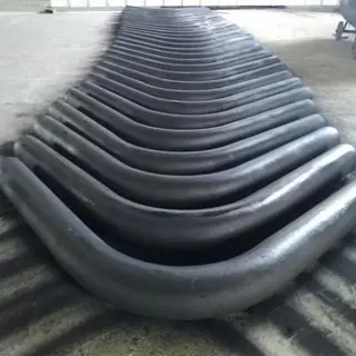 ASME B16.49 3D Seamless Bend API 5L Gr X42 4IN 22.5 Degree SCH 80