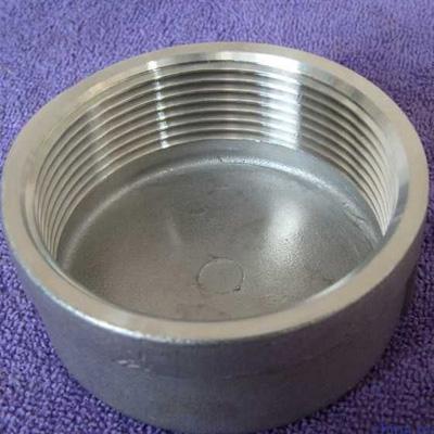 ASTM A182 F316L Threaded Cap ASME B16.11 2 Inch Class 6000