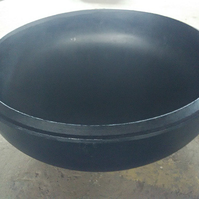 ASTM A420 WPL6 Carbon Steel Cap 42 Inch WT 29mm Black