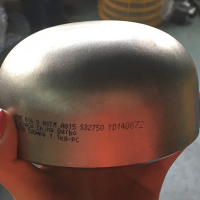 DN80 SCH40S SMLS SS CAP MAT ASTM A815 S32750 BW ASME B16.9