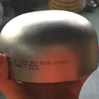 DN80 SCH40S SMLS SS CAP MAT ASTM A815 S32750 BW ASME B16.9
