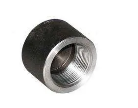 ASME B16.11 Carbon Threaded Cap A105 1 Inch 3000 LB Galvanized