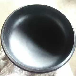 ASTM A234 WPB Carbon Steel Cap ASME B16.9 12 Inch SCH 80 Galvanized