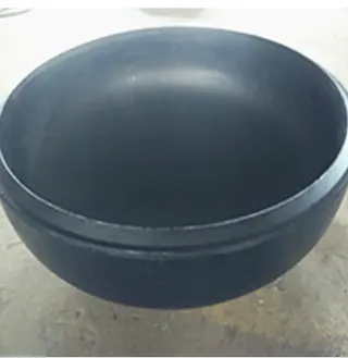 ASME B16.9 Seamless Pipe Cap 10 Inch SCH 40 Galvanized