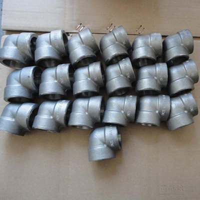 1 Inch 90 Deg Elbow, ASTM A105, SW Ends, ASME B16.11, Class 3000