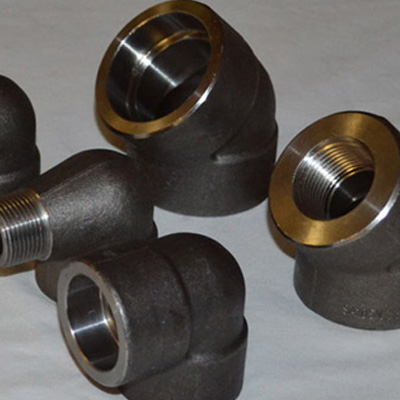A350 LF2 CL1 90D Elbow ASME B16.11 6000LB Forged LR SW