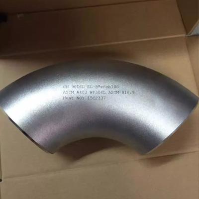 API 5CT PSL 1 Stainless Steel Elbow A403 WP316 Wrought 8 Inch 180°