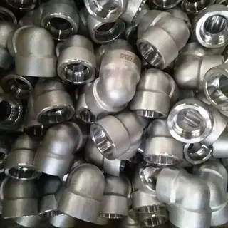 ASTM A182 F316L SW Elbow ASME B16.11 Forged CL3000 1 Inch
