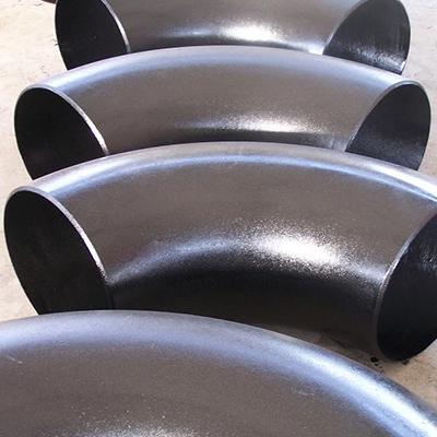 SA420 WPL6 90 Degree Elbow LR 18 Inch SCH 100 Black