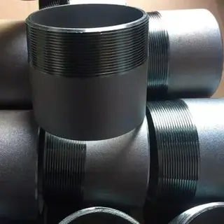 ASTM A182 F304L NPT Nipple Hot Rolled 1/2 Inch Length 2.5 Feet