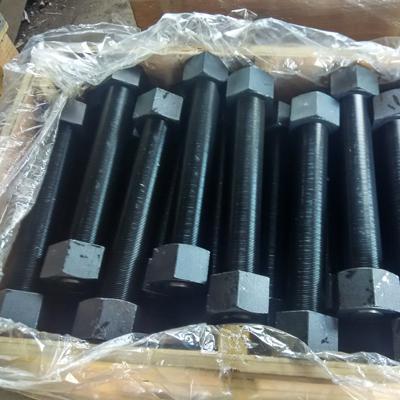 ASTM A193 B7 ASTM A194 2H Stud Bolt 1 Inch 200mm Length