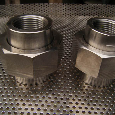ASTM A105 Grade X52 Pipe Union MSS SP-83 OD 4 Inch WT 7.9mm Forged