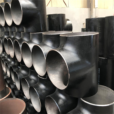 14 Inch Sch 40 ASTM A234 WPB BW CS Equal Tee ANSI B16.9