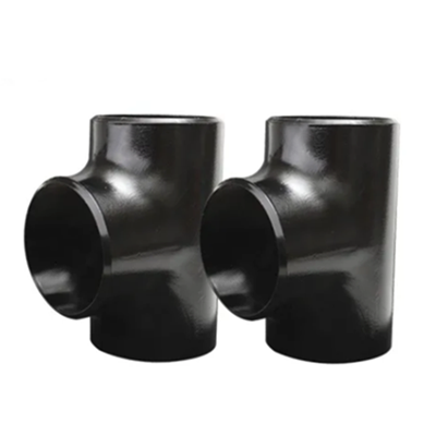 3 1/2 Inch Sch40 ASTM A234 WPB Carbon Steel Equal Tee BW ANSI B16.9