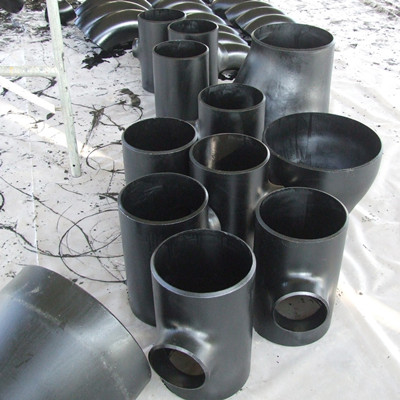 8INCHx4INCH REDUCING TEE C.S. ASTM A234 GR.WPB SMLS BW SCH80 ASME B16.9