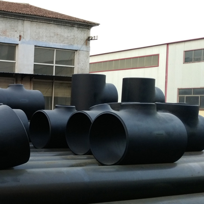 A234 WP9 CL1 Reducing Tee ASME B16.9 20 x 8 Inch SCH 40 x SCH STD
