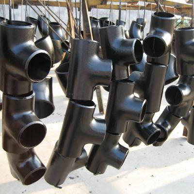 ASME B16.9 Equal Tee ASTM A234 WPB 8 Inch SCH 40 Galvanized
