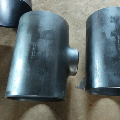 ASTM A234 WPB Seamless Reducing Tee ASME B16.9 12 x 4 Inch SCH 40