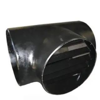 Equal Barred Tee ASTM A860 WPHY 65 ASME B16.9 24 Inch SCH 30 Painting