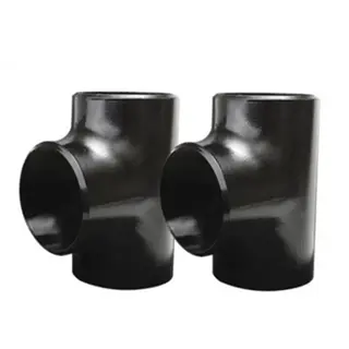 3 1/2 Inch Sch40 ASTM A234 WPB Carbon Steel Equal Tee BW ANSI B16.9
