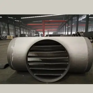 ASTM A860 Gr.WPHY 65 Barred Tee DN750 WT 14.3mm