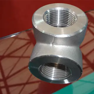 3000 LB Stainless Steel Threaded Tee ASTM A182 304 3 In ASME B16.11