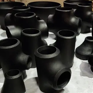DN65 Sch160 ASTM A234 WPB Carbon Steel Fitting Equal Tee BW ANSI B16.9